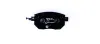 Bremsbelagsatz, Scheibenbremse Vorderachse HELLA 8DB 355 011-101 Bild Bremsbelagsatz, Scheibenbremse Vorderachse HELLA 8DB 355 011-101