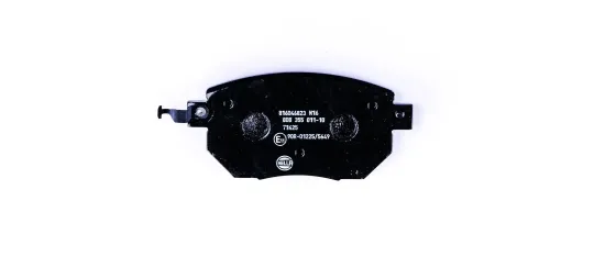 Bremsbelagsatz, Scheibenbremse Vorderachse HELLA 8DB 355 011-101 Bild Bremsbelagsatz, Scheibenbremse Vorderachse HELLA 8DB 355 011-101
