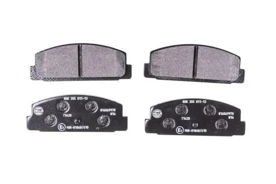 Bremsbelagsatz, Scheibenbremse Hinterachse HELLA 8DB 355 011-131 Bild Bremsbelagsatz, Scheibenbremse Hinterachse HELLA 8DB 355 011-131