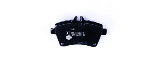 Bremsbelagsatz, Scheibenbremse Vorderachse HELLA 8DB 355 011-381 Bild Bremsbelagsatz, Scheibenbremse Vorderachse HELLA 8DB 355 011-381