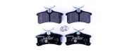Bremsbelagsatz, Scheibenbremse HELLA 8DB 355 011-511