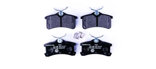 Bremsbelagsatz, Scheibenbremse HELLA 8DB 355 011-511 Bild Bremsbelagsatz, Scheibenbremse HELLA 8DB 355 011-511