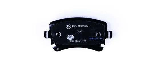 Bremsbelagsatz, Scheibenbremse HELLA 8DB 355 011-531 Bild Bremsbelagsatz, Scheibenbremse HELLA 8DB 355 011-531