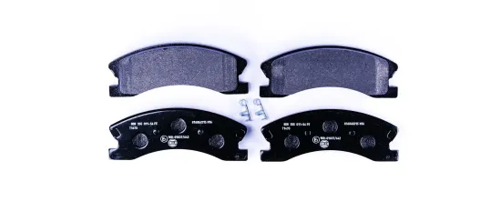 Bremsbelagsatz, Scheibenbremse Vorderachse HELLA 8DB 355 011-541 Bild Bremsbelagsatz, Scheibenbremse Vorderachse HELLA 8DB 355 011-541