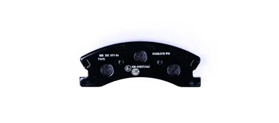 Bremsbelagsatz, Scheibenbremse Vorderachse HELLA 8DB 355 011-541 Bild Bremsbelagsatz, Scheibenbremse Vorderachse HELLA 8DB 355 011-541