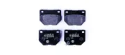 Bremsbelagsatz, Scheibenbremse Hinterachse HELLA 8DB 355 011-601