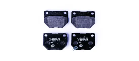 Bremsbelagsatz, Scheibenbremse Hinterachse HELLA 8DB 355 011-601 Bild Bremsbelagsatz, Scheibenbremse Hinterachse HELLA 8DB 355 011-601