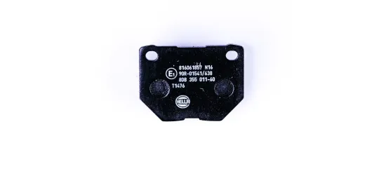 Bremsbelagsatz, Scheibenbremse Hinterachse HELLA 8DB 355 011-601 Bild Bremsbelagsatz, Scheibenbremse Hinterachse HELLA 8DB 355 011-601