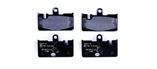 Bremsbelagsatz, Scheibenbremse HELLA 8DB 355 011-661 Bild Bremsbelagsatz, Scheibenbremse HELLA 8DB 355 011-661
