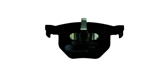 Bremsbelagsatz, Scheibenbremse HELLA 8DB 355 011-801 Bild Bremsbelagsatz, Scheibenbremse HELLA 8DB 355 011-801