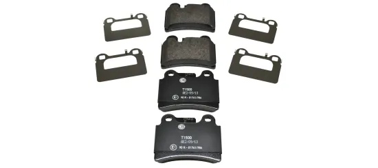 Bremsbelagsatz, Scheibenbremse Hinterachse HELLA 8DB 355 011-861 Bild Bremsbelagsatz, Scheibenbremse Hinterachse HELLA 8DB 355 011-861