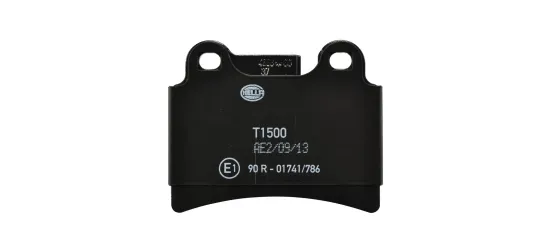 Bremsbelagsatz, Scheibenbremse Hinterachse HELLA 8DB 355 011-861 Bild Bremsbelagsatz, Scheibenbremse Hinterachse HELLA 8DB 355 011-861