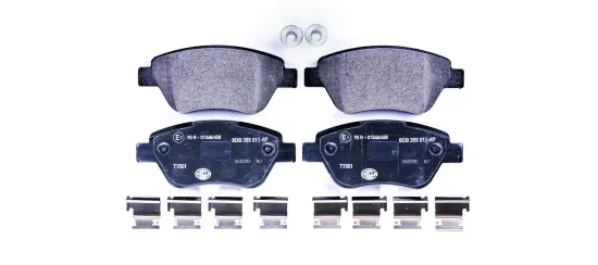 Bremsbelagsatz, Scheibenbremse HELLA 8DB 355 011-871 Bild Bremsbelagsatz, Scheibenbremse HELLA 8DB 355 011-871