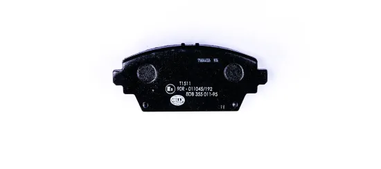 Bremsbelagsatz, Scheibenbremse Vorderachse HELLA 8DB 355 011-951 Bild Bremsbelagsatz, Scheibenbremse Vorderachse HELLA 8DB 355 011-951