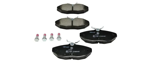 Bremsbelagsatz, Scheibenbremse HELLA 8DB 355 011-961 Bild Bremsbelagsatz, Scheibenbremse HELLA 8DB 355 011-961