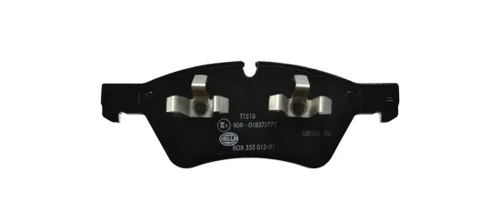 Bremsbelagsatz, Scheibenbremse Vorderachse HELLA 8DB 355 012-011 Bild Bremsbelagsatz, Scheibenbremse Vorderachse HELLA 8DB 355 012-011