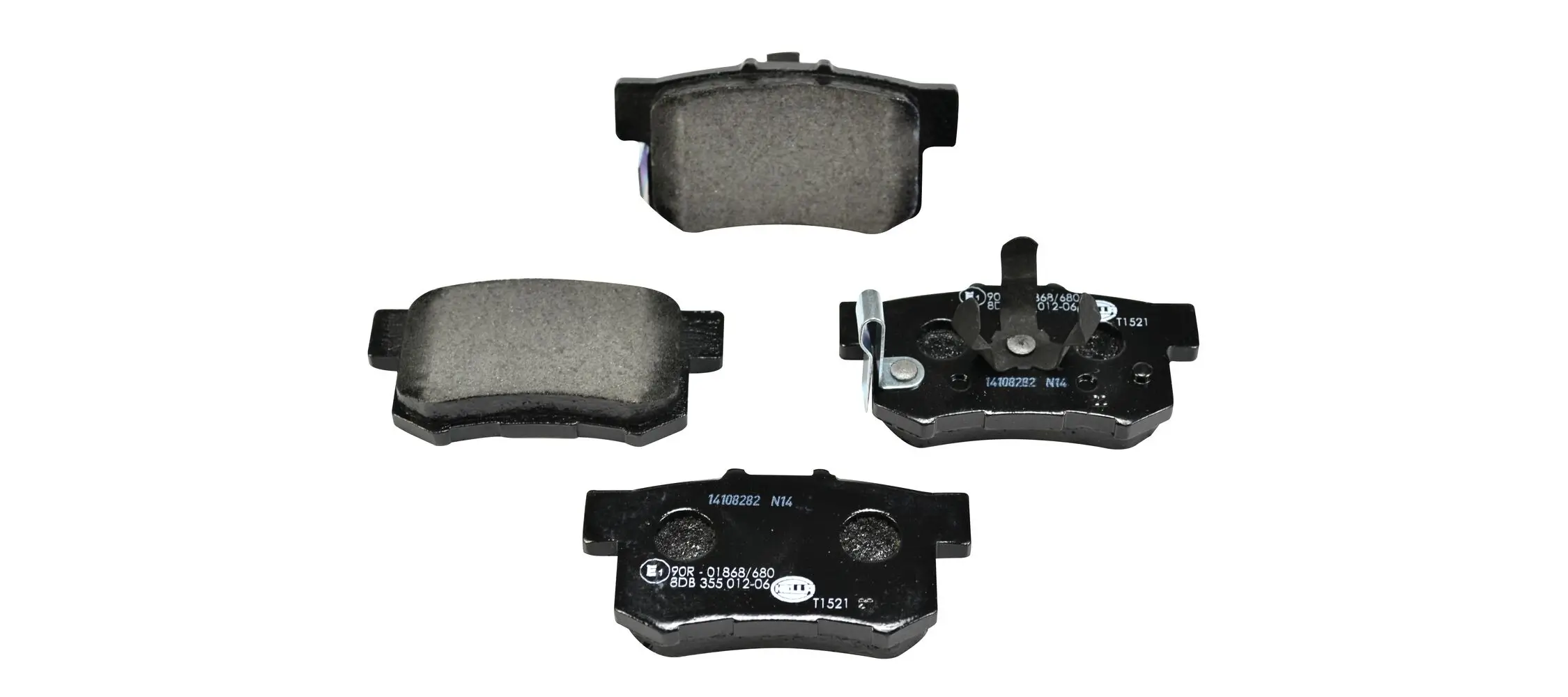 Bremsbelagsatz, Scheibenbremse HELLA 8DB 355 012-061