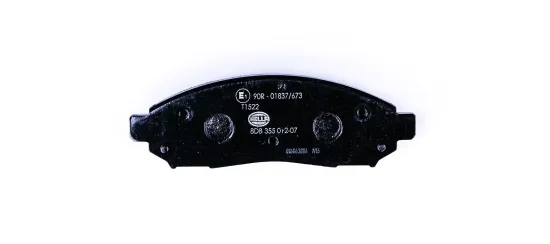 Bremsbelagsatz, Scheibenbremse HELLA 8DB 355 012-071 Bild Bremsbelagsatz, Scheibenbremse HELLA 8DB 355 012-071