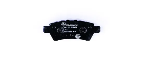 Bremsbelagsatz, Scheibenbremse HELLA 8DB 355 012-081 Bild Bremsbelagsatz, Scheibenbremse HELLA 8DB 355 012-081