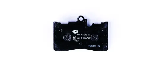 Bremsbelagsatz, Scheibenbremse HELLA 8DB 355 012-121 Bild Bremsbelagsatz, Scheibenbremse HELLA 8DB 355 012-121