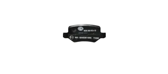 Bremsbelagsatz, Scheibenbremse Hinterachse HELLA 8DB 355 012-131 Bild Bremsbelagsatz, Scheibenbremse Hinterachse HELLA 8DB 355 012-131