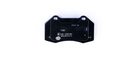 Bremsbelagsatz, Scheibenbremse HELLA 8DB 355 012-151 Bild Bremsbelagsatz, Scheibenbremse HELLA 8DB 355 012-151