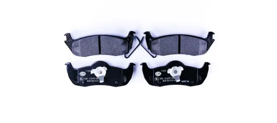 Bremsbelagsatz, Scheibenbremse Hinterachse HELLA 8DB 355 012-181 Bild Bremsbelagsatz, Scheibenbremse Hinterachse HELLA 8DB 355 012-181