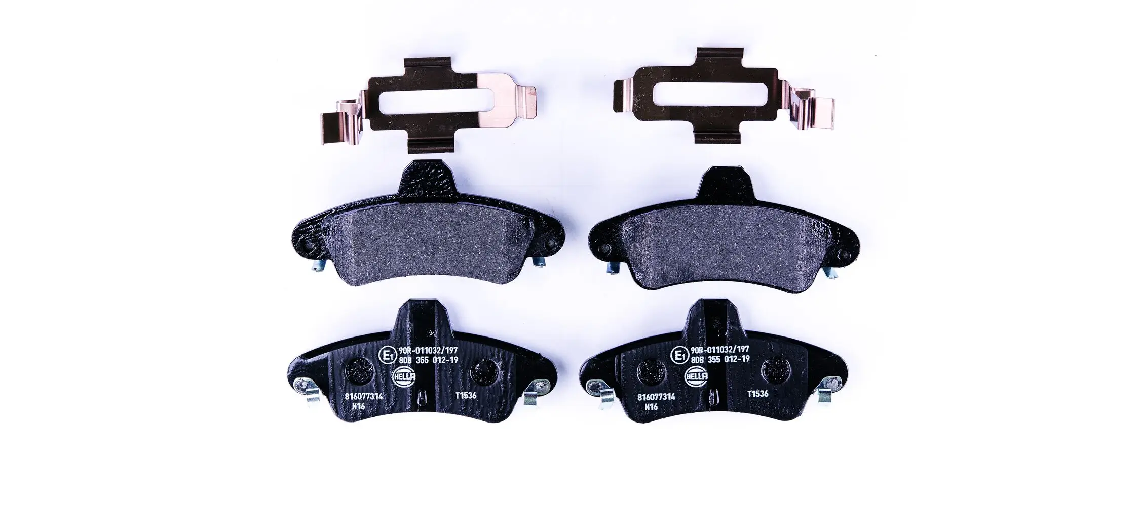 Bremsbelagsatz, Scheibenbremse HELLA 8DB 355 012-191