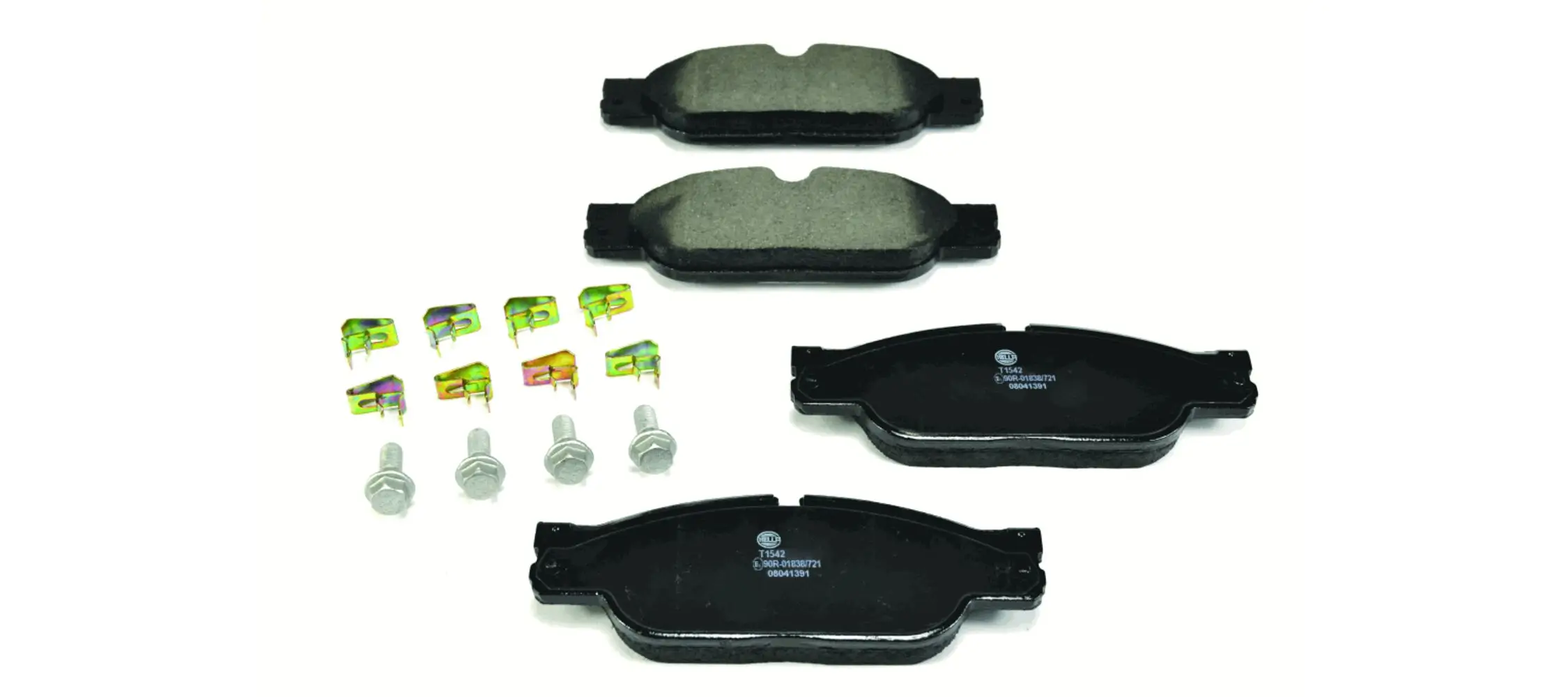 Bremsbelagsatz, Scheibenbremse HELLA 8DB 355 012-251