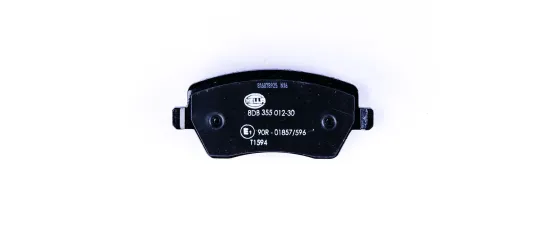 Bremsbelagsatz, Scheibenbremse HELLA 8DB 355 012-301 Bild Bremsbelagsatz, Scheibenbremse HELLA 8DB 355 012-301