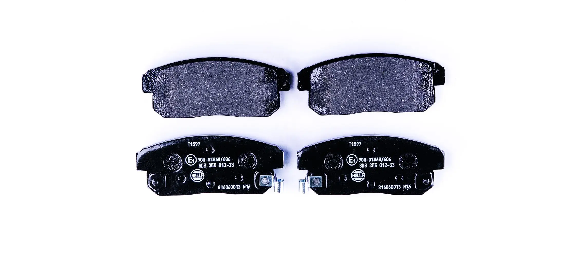 Bremsbelagsatz, Scheibenbremse HELLA 8DB 355 012-331