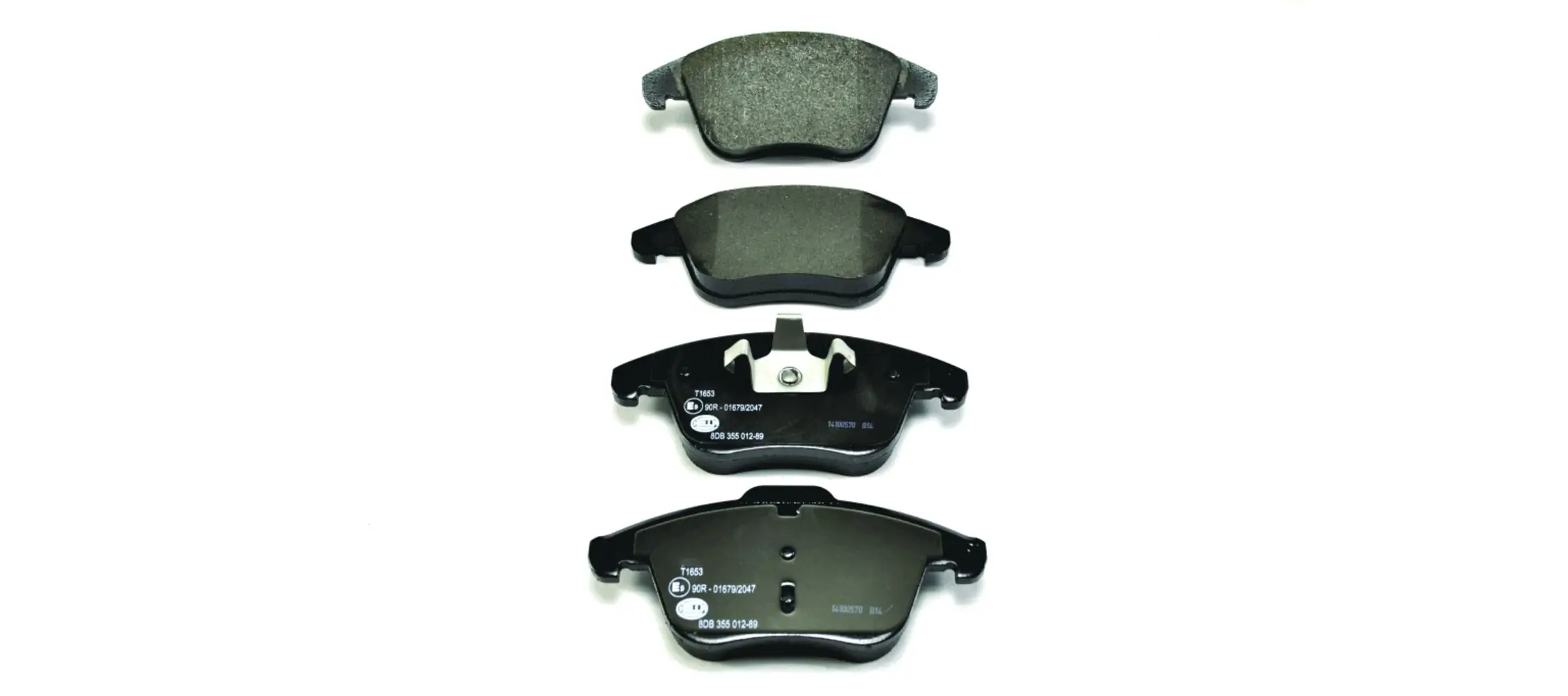 Bremsbelagsatz, Scheibenbremse HELLA 8DB 355 012-891