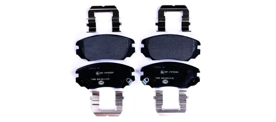 Bremsbelagsatz, Scheibenbremse HELLA 8DB 355 013-051 Bild Bremsbelagsatz, Scheibenbremse HELLA 8DB 355 013-051