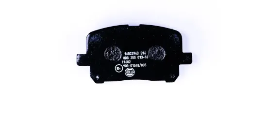 Bremsbelagsatz, Scheibenbremse Vorderachse HELLA 8DB 355 013-161 Bild Bremsbelagsatz, Scheibenbremse Vorderachse HELLA 8DB 355 013-161