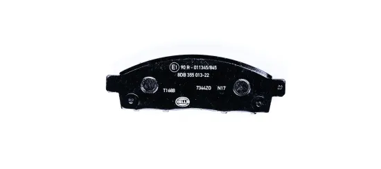 Bremsbelagsatz, Scheibenbremse HELLA 8DB 355 013-221 Bild Bremsbelagsatz, Scheibenbremse HELLA 8DB 355 013-221