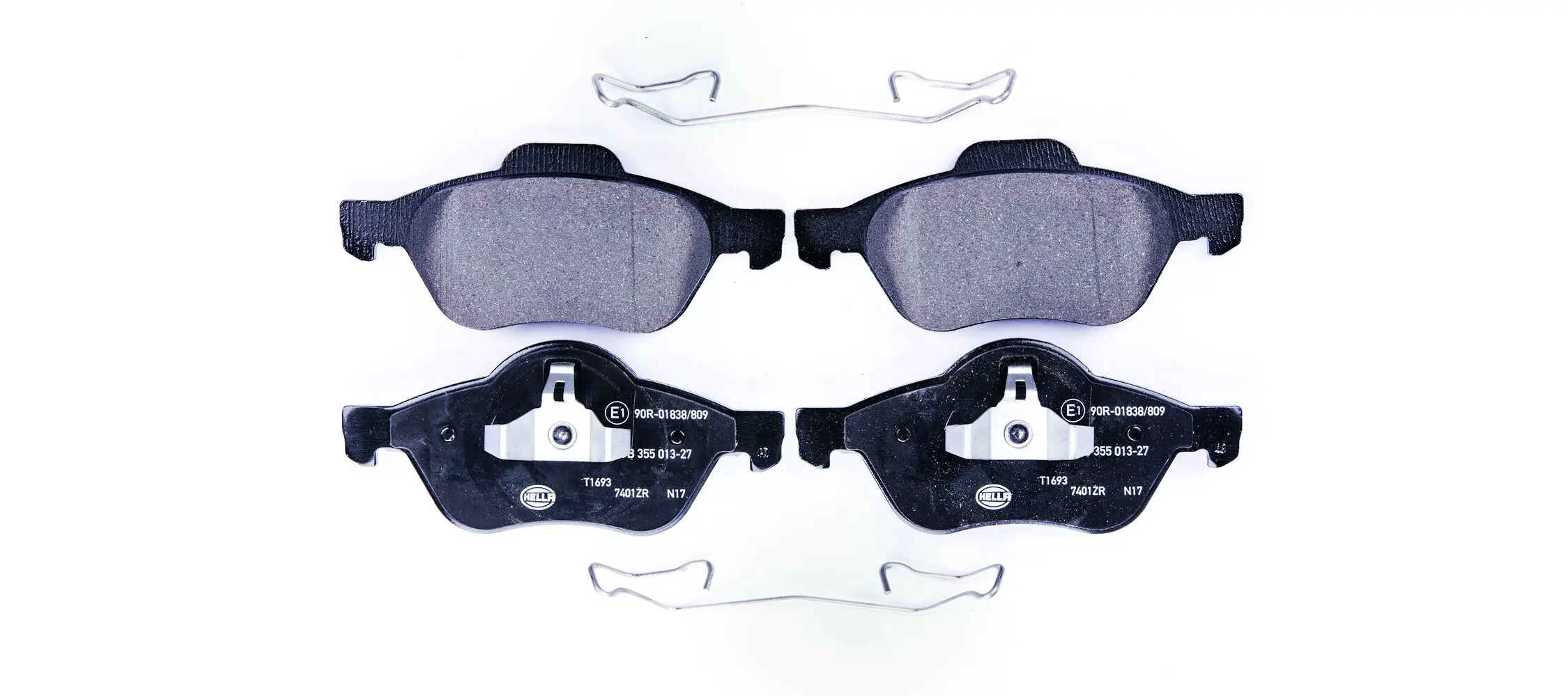 Bremsbelagsatz, Scheibenbremse HELLA 8DB 355 013-271