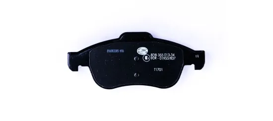 Bremsbelagsatz, Scheibenbremse HELLA 8DB 355 013-341 Bild Bremsbelagsatz, Scheibenbremse HELLA 8DB 355 013-341