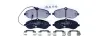 Bremsbelagsatz, Scheibenbremse HELLA 8DB 355 013-411 Bild Bremsbelagsatz, Scheibenbremse HELLA 8DB 355 013-411