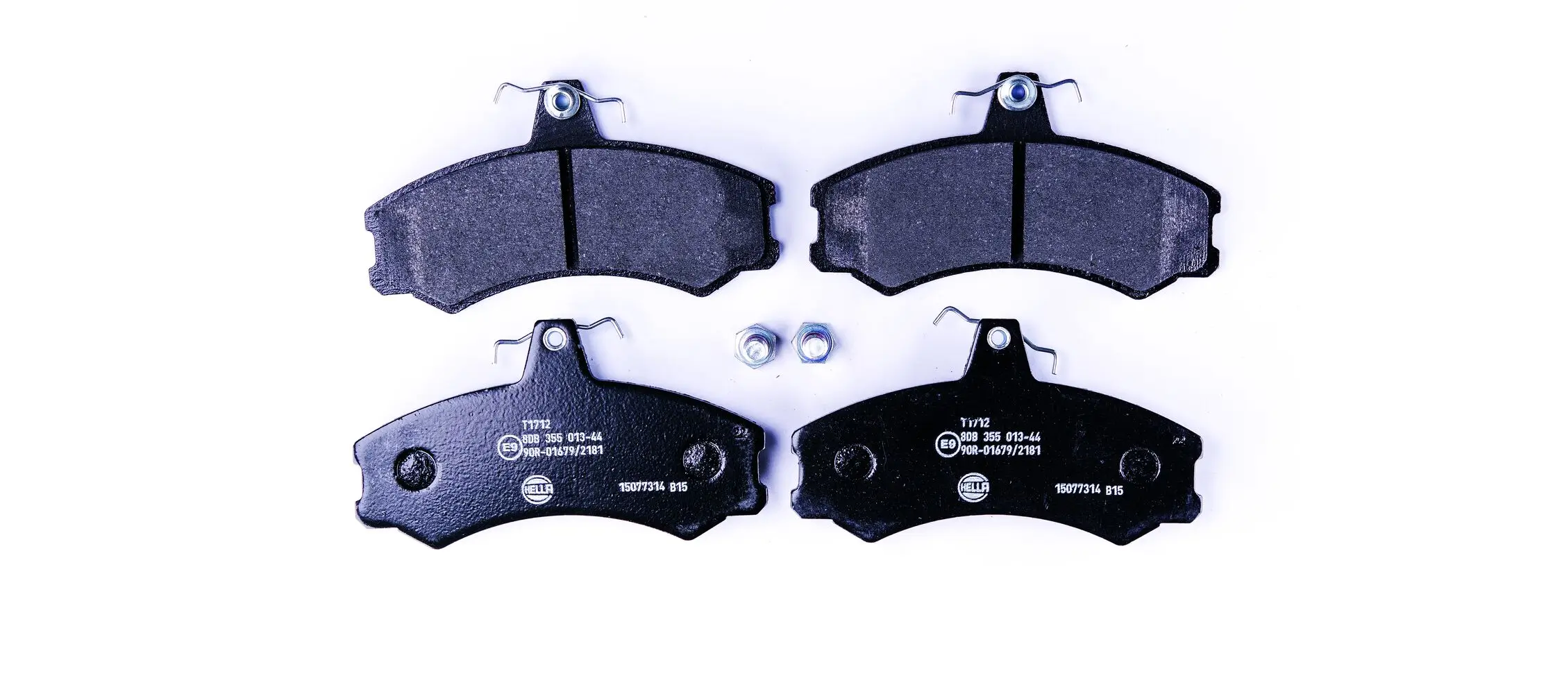 Bremsbelagsatz, Scheibenbremse HELLA 8DB 355 013-441