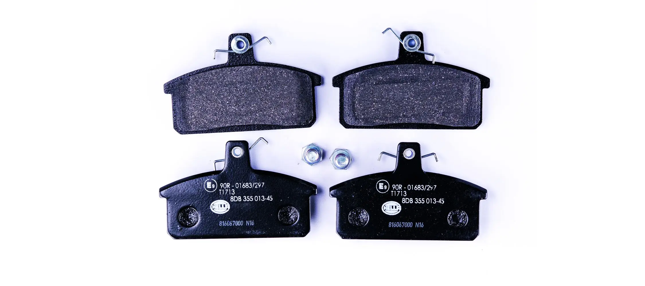 Bremsbelagsatz, Scheibenbremse HELLA 8DB 355 013-451
