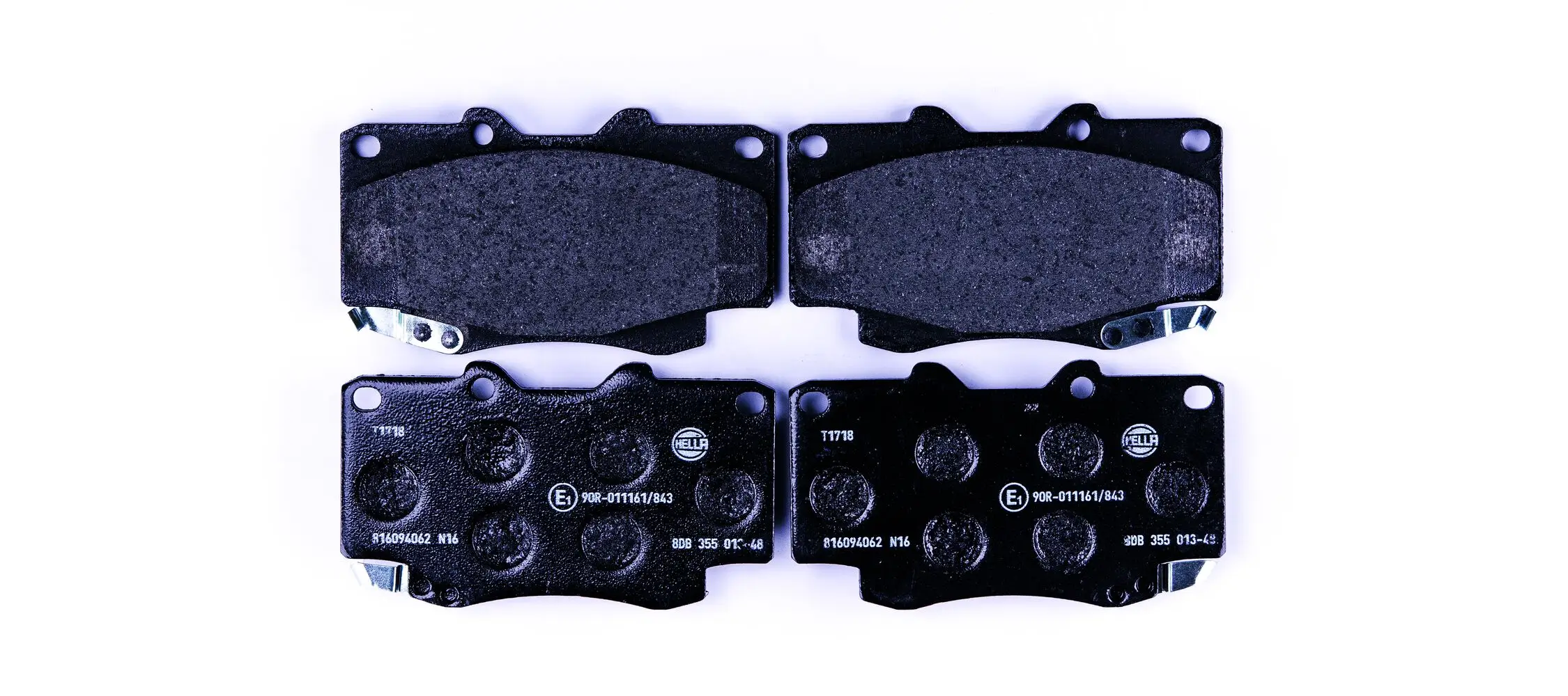 Bremsbelagsatz, Scheibenbremse HELLA 8DB 355 013-481
