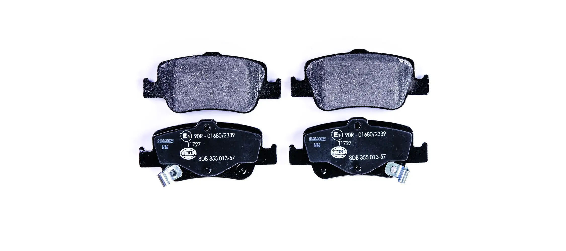 Bremsbelagsatz, Scheibenbremse HELLA 8DB 355 013-571