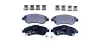 Bremsbelagsatz, Scheibenbremse HELLA 8DB 355 013-611 Bild Bremsbelagsatz, Scheibenbremse HELLA 8DB 355 013-611