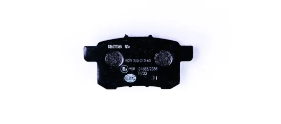 Bremsbelagsatz, Scheibenbremse Hinterachse HELLA 8DB 355 013-631 Bild Bremsbelagsatz, Scheibenbremse Hinterachse HELLA 8DB 355 013-631
