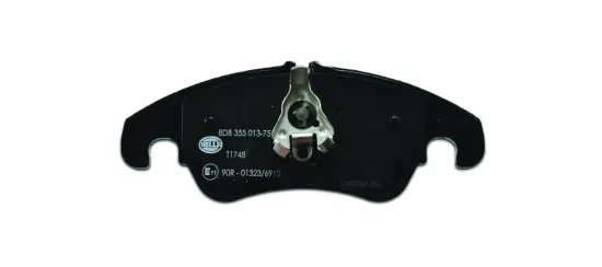 Bremsbelagsatz, Scheibenbremse HELLA 8DB 355 013-751 Bild Bremsbelagsatz, Scheibenbremse HELLA 8DB 355 013-751