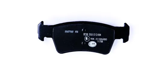 Bremsbelagsatz, Scheibenbremse HELLA 8DB 355 013-841 Bild Bremsbelagsatz, Scheibenbremse HELLA 8DB 355 013-841
