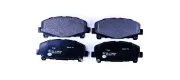 Bremsbelagsatz, Scheibenbremse Vorderachse HELLA 8DB 355 013-881
