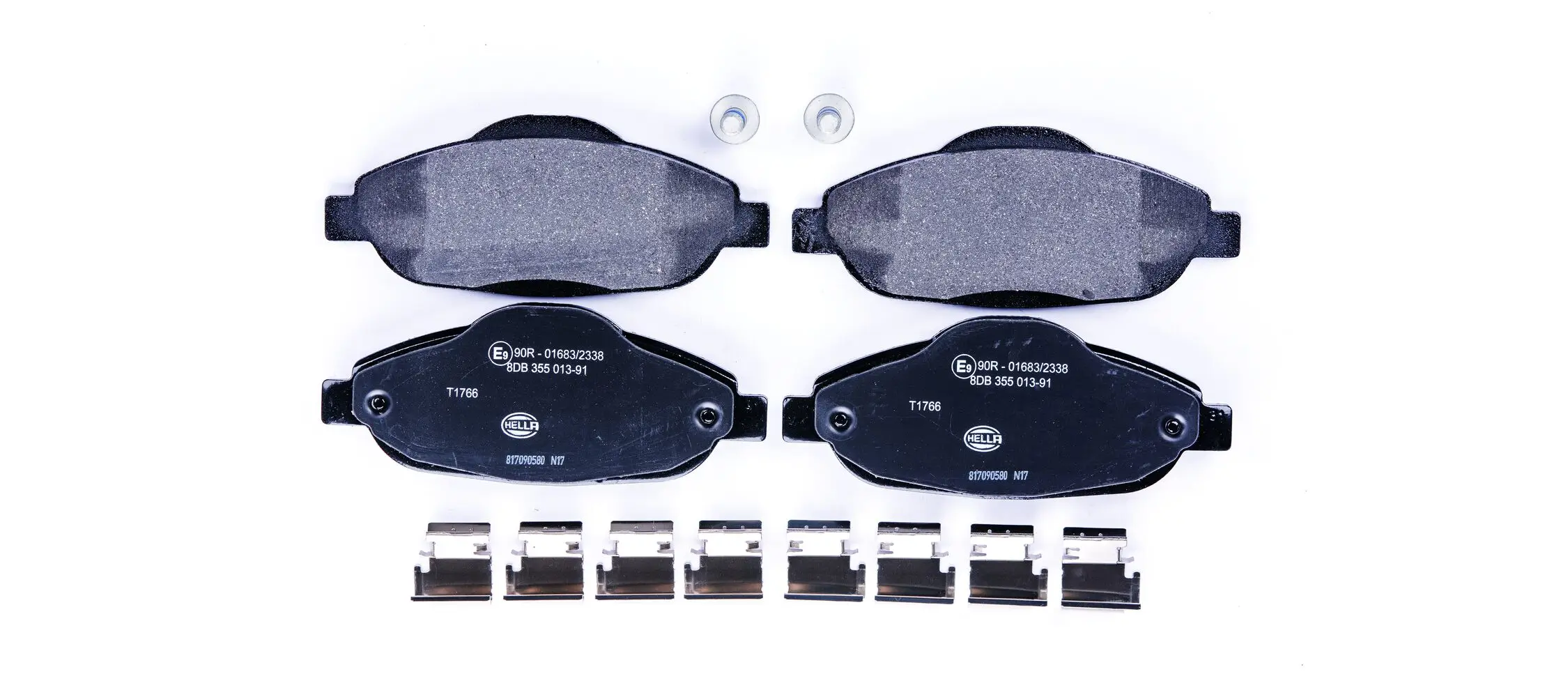 Bremsbelagsatz, Scheibenbremse HELLA 8DB 355 013-911