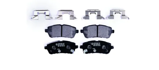 Bremsbelagsatz, Scheibenbremse HELLA 8DB 355 014-001 Bild Bremsbelagsatz, Scheibenbremse HELLA 8DB 355 014-001