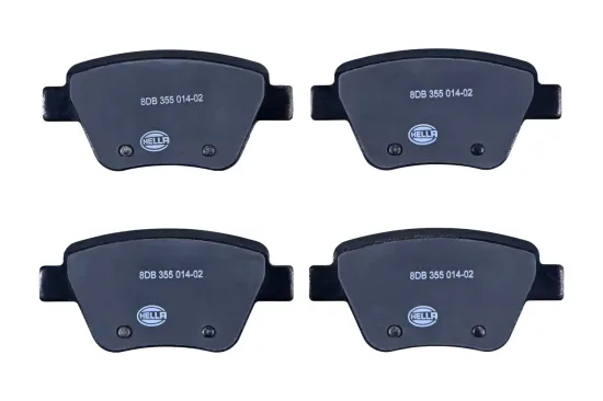 Bremsbelagsatz, Scheibenbremse HELLA 8DB 355 014-021 Bild Bremsbelagsatz, Scheibenbremse HELLA 8DB 355 014-021